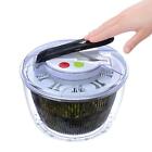 Salad Spinner Fruits And Vegetables Dryer Large Capacity Quick Dry Manual Press
