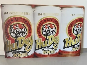 Cincinnati Bengals Hudepohl Beer - HU-DEY Super Bowl AFC Joe Burrow Paul Brown - Picture 1 of 5