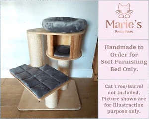 MID GREY, Pet Cat Tree Bed Replacement for Natural Paradise MAGNOLIA S - Picture 1 of 17
