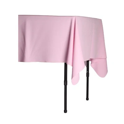 54x54 Inch  Square Premium Polyester Tablecloth – 40+ Colors, Event Ready - Image 1 of 4