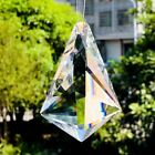 90mm Chandelier Part Crystal Hanging Glass Art Crystal Faceted Rainbow Prism 
