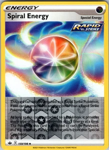 Spiral Energy Reverse Holo 159/198 SWSH06: Chilling Reign Uncommon - NM - Picture 1 of 2