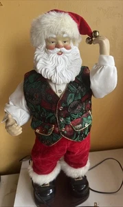 SANTA -"ROCKIN AROUND THE CHRISTMAS TREE"  1999 Animated-  Dances To music 17". - Picture 1 of 6