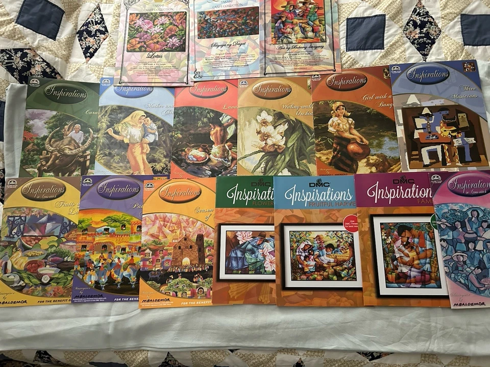 Lot Of DMC INSPIRATIONS CROSS STITCH CHARTS - Image 1 of 4