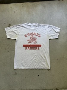 Vintage T-shirt - Rummell Raiders New Orleans NOLA High School Tee M - Picture 1 of 3
