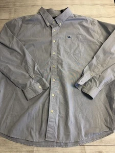 Dockers Shirt Mens 3XL Light Blue Button Down Long Sleeve No Wrinkle Classic - Picture 1 of 8