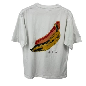 Uniqulo Andy Warhol Banane Pop Art Hemd Herren Gr. Small Kosuke Kawamura  - Bild 1 von 6