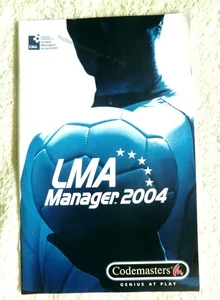 81685 Instruction Booklet - LMA Manager 2004 - Sony PS2 Playstation 2 (2004) SLE - Bild 1 von 1