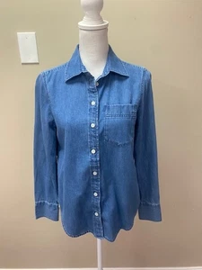 BANANA REPUBLIC Denim Shirt - SMALL - Picture 1 of 5