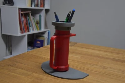 Hohlstrahlrohr Stiftehalter– 3D-gedrucktes Schreibtisch-Accessoire für Feuerwehr - Bild 1 von 3