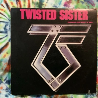Twisted Sister YOU CAN'T STOP ROCK 'N ROLL  Atlantic 1st Press Vinyl EX +/ VG + - Image 1 of 4