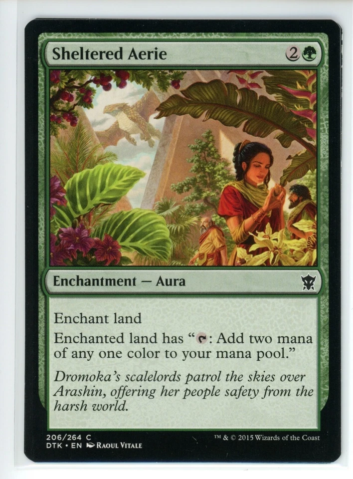 SHELTERED AERIE Dragons of Tarkir #206 DTK(NM)(MTG) - Image 1 of 1