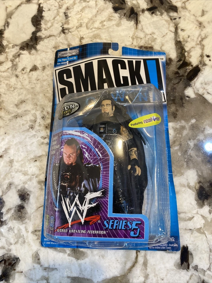 WWF Smack Down Tron Ready Series 5 Chris Jericho by Jakks Pacific 2000 T580