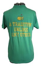 Non-Dated Masters A Tradition Unlike Any Other T-Shirt, Green, Xs, New with tags