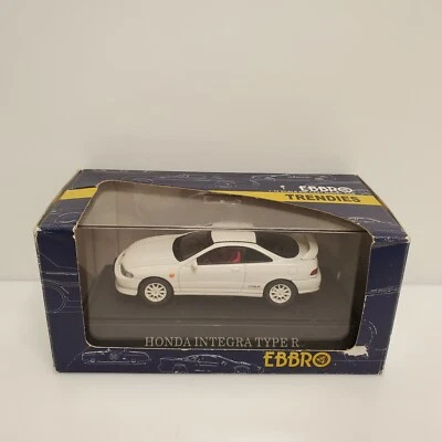 Rare Ebbro Trendies Honda Integra Type R 1:43 Championship DC-2 White  - Image 1 of 4