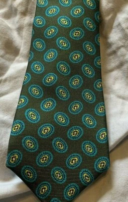 Gravata de seda KITON Napoli feita à mão na Itália - Imagem 1 de 4