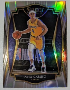 Alex Caruso 2020-21 Select Premier Level Silver Prizm #145 Lakers - Picture 1 of 2