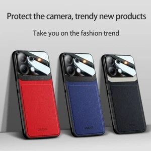 For Xiaomi Redmi Note 13 Pro Plius 5G A3 K70E Shockproof PU Leather Back Case - Picture 1 of 21