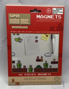 NEW Super Mario Bros Collectors Edition Magnets 80 Piece set Characters & Icons - Picture 1 of 5