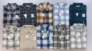 Men's Sonoma Standard Fit The Supersoft Flannel Button Front Shirt NEW - Picture 1 of 10
