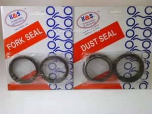 KTM 125 250 300 350 EXC EGS 90-95 K&S Fork Seal & Dust Seal Set 57K - Picture 1 of 1