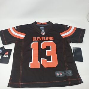 NFL Nike On Field Cleveland Browns Odell Beckham Jr Jersey Youth Small Kids #13