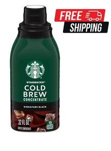 Cold Brew Coffee Concentrate, Signature Black, 100% Arabica, Multi-Serve Bottle - Picture 1 of 6