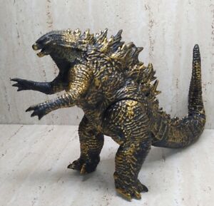 Godzilla Action Figure Black Gold Movable Parts