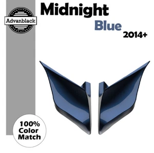 For Harley Touring Street Road 14+ MIDNIGHT BLUE Stretched Extended Side Covers - Bild 1 von 7