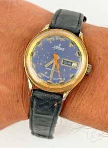 Orologio Sorna Meccanico A Carica Manuale Uomo Vintage 35mm Usato Funzionante - Picture 1 of 3