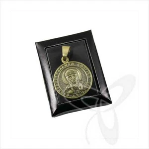 Bronze Anhänger Olga Medaillon Ольга медальон бронзовый - Picture 1 of 1