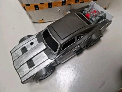 Grande 10" Fast And Furious Ice Dodge Charger Auto Con Suoni Mattel - Immagine 1 di 3