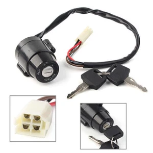 Ignition Switch for Yamaha DT100 DT125 DT175 DT250 DT400 XT250 XT500 1974-83 P1 - Picture 1 of 9