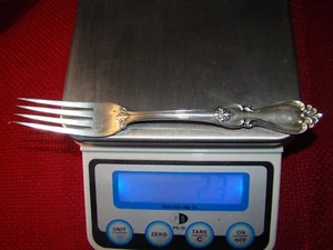 TOWLE STERLING SILVER QUEEN ELIZABETH I FORK NO MONOGRAM - Picture 1 of 1