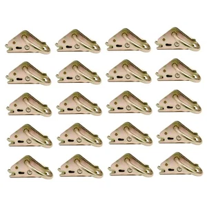 20 Pack E Track 2" O Ring Tie Down Fitting for Enclosed Trailer Tie Down Strap - Picture 1 of 7