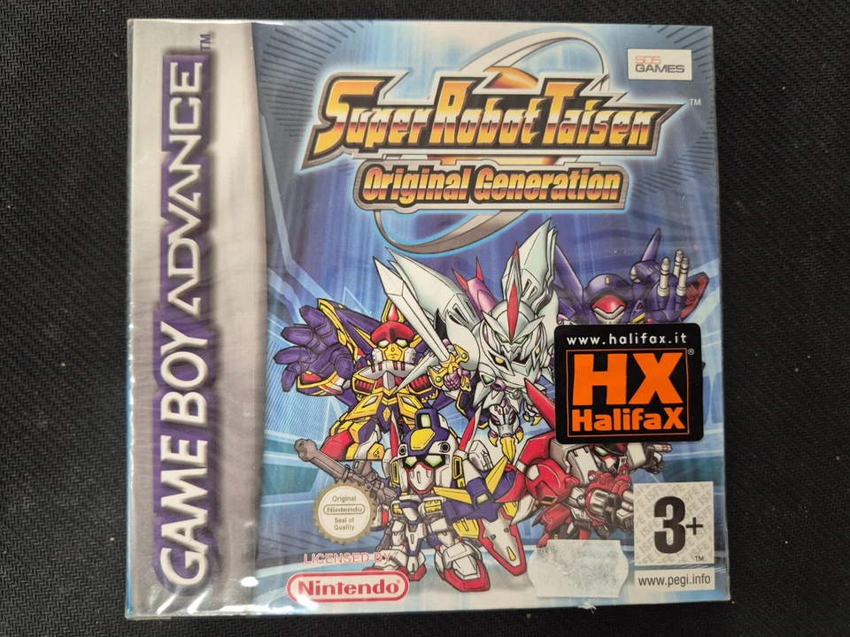 SUPER ROBOT TAISEN GBA nintendo game boy adavnce neuf blister PAL RPG