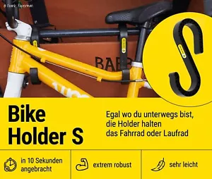 Frank Bike Holder S | Kinderfahrrad-Halterung Lastenrad Babboe Bakfiets muli - Picture 1 of 23