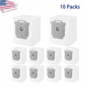 10 Pcs for iRobot Roomba i and s Series Clean Base Automatic Dirt Disposal Bags - Picture 1 of 11