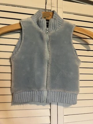 COOLWEAR Niñas Niños Talla Grande L Chaleco Cremallera Completa Chaqueta Sin Mangas Recortada Años 90 Y2K Foto 1 de 4