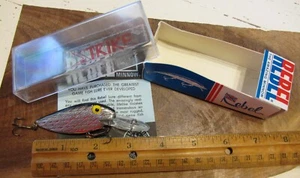 Rebel Deep Shad Strike DR2061-01 Silver Black Back Crankbait Lure New In Box - Picture 1 of 9