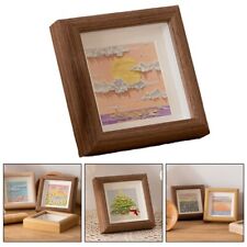 Chic Hollow Oil Pastel Small Photo Frame Perfect for 4x5 6 Inch Family Pictures