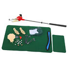 Mini kit de jeu de golf intérieur ensemble de golf jouet avec pad vert putter chaises à bille