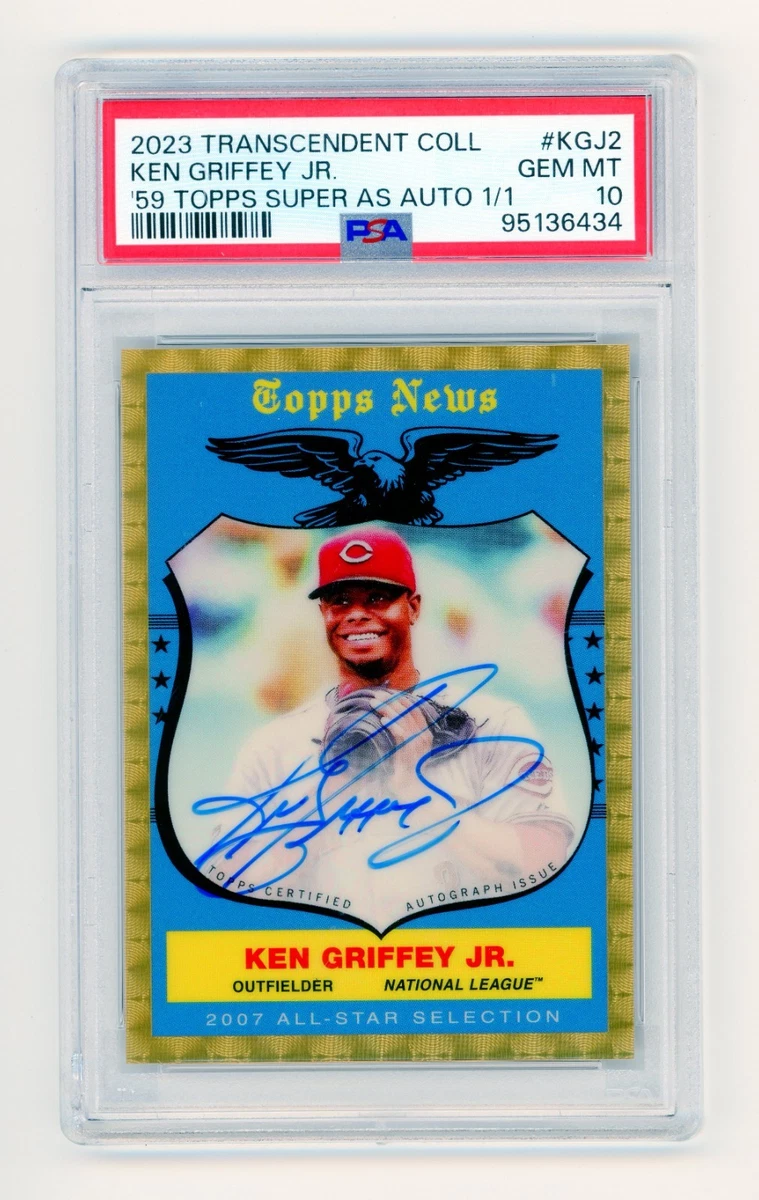 Ken Griffey Jr Baseball Serial Numbered Trading Cards