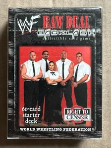 WWF WWE Raw Deal Backlash Starter Deck Right To Censor Brand New SEALED - Picture 1 of 1