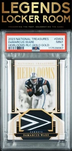 2023 Panini National Treasures Heirlooms Demarcus Ware Gold /10 PSA 9 - Picture 1 of 2