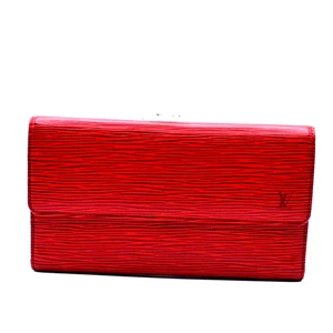 LOUIS VUITTON International Bifold Long Wallet Epi Leather Red M63387 01CA018 - Picture 1 of 17