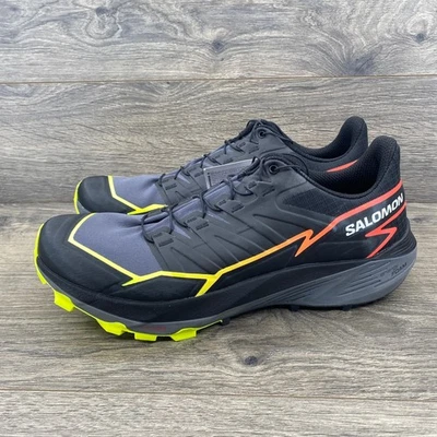 Salomon Thundercross Para hombres Zapatillas de Trail Running Talla 9.5 Negro Amarillo Naranja Foto 1 de 4