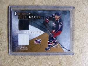 10-11 UD Frozen Artifacts Dual JAKUB VORACEK /150