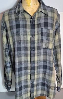Camisa con botones grande negra gris a cuadros Marmot Mountain Works para hombre Foto 1 de 4