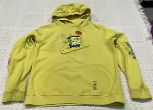 NIKE Kyrie Spongebob Patrick Squidward Pullover Hoodie Yellow Youth XL Large - Picture 1 of 9